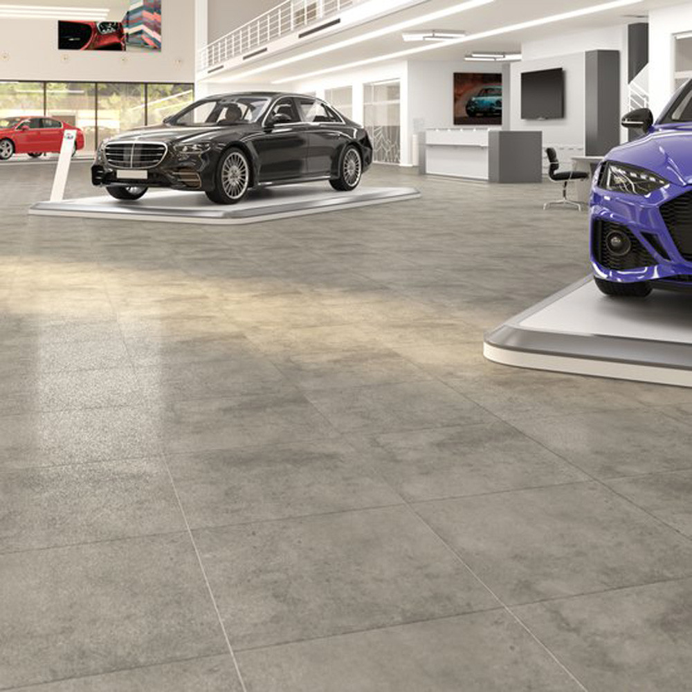 Boundary Castlerock Lapato Glazed Porcelain Wall & Floor Tile - 300mm x 600mm