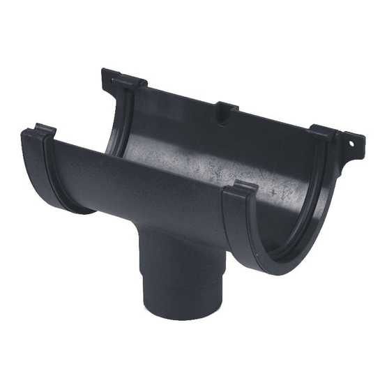 Brett Martin Cascade Cast Iron Style Deepstyle Plastic Running Outlet ...