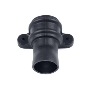 Brett Martin Cascade Cast Iron Style Round Plastic Anti-Splash Pipe Shoe with Lugs