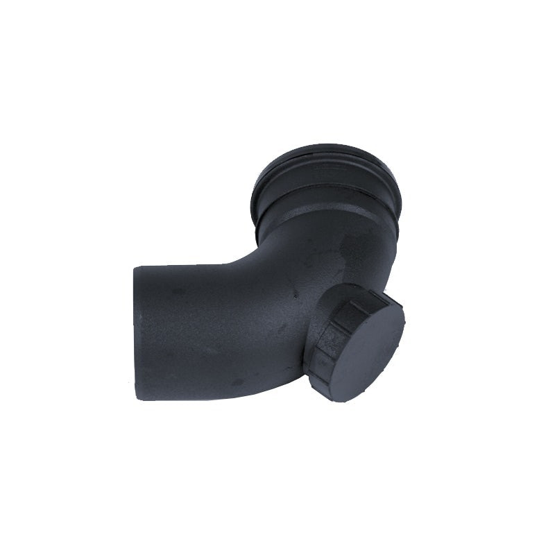 Brett Martin Cascade Cast Iron Style 110mm Plastic Single Socket Access Bend