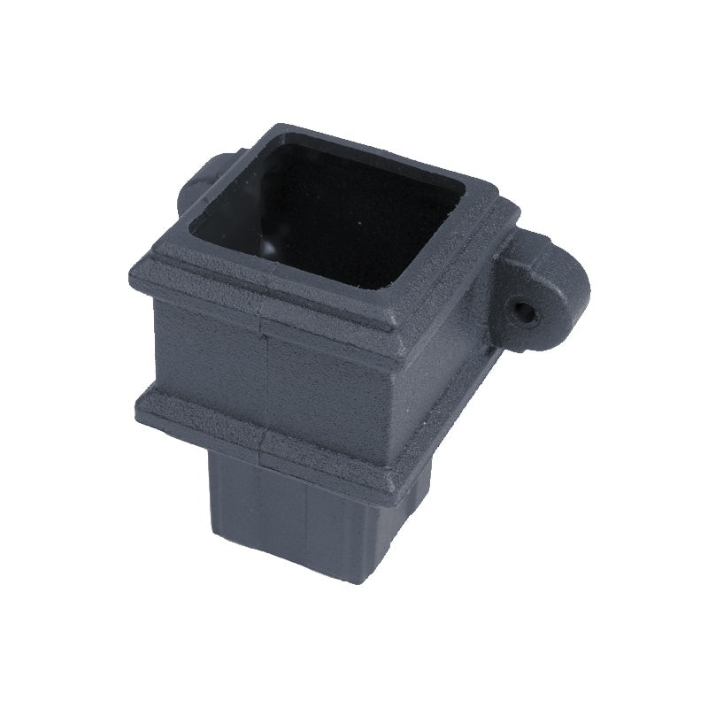 Brett Martin Cascade Cast Iron Style Square Plastic Pipe Coupler with Lugs