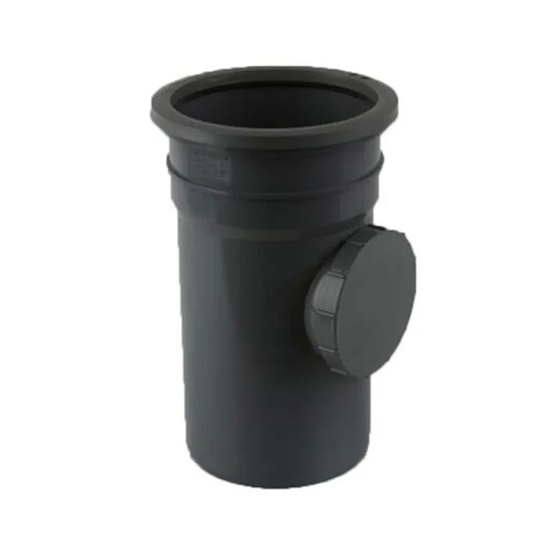 Brett Martin Plastic Push Fit Single Socket Soil Access Pipe 160mm ...