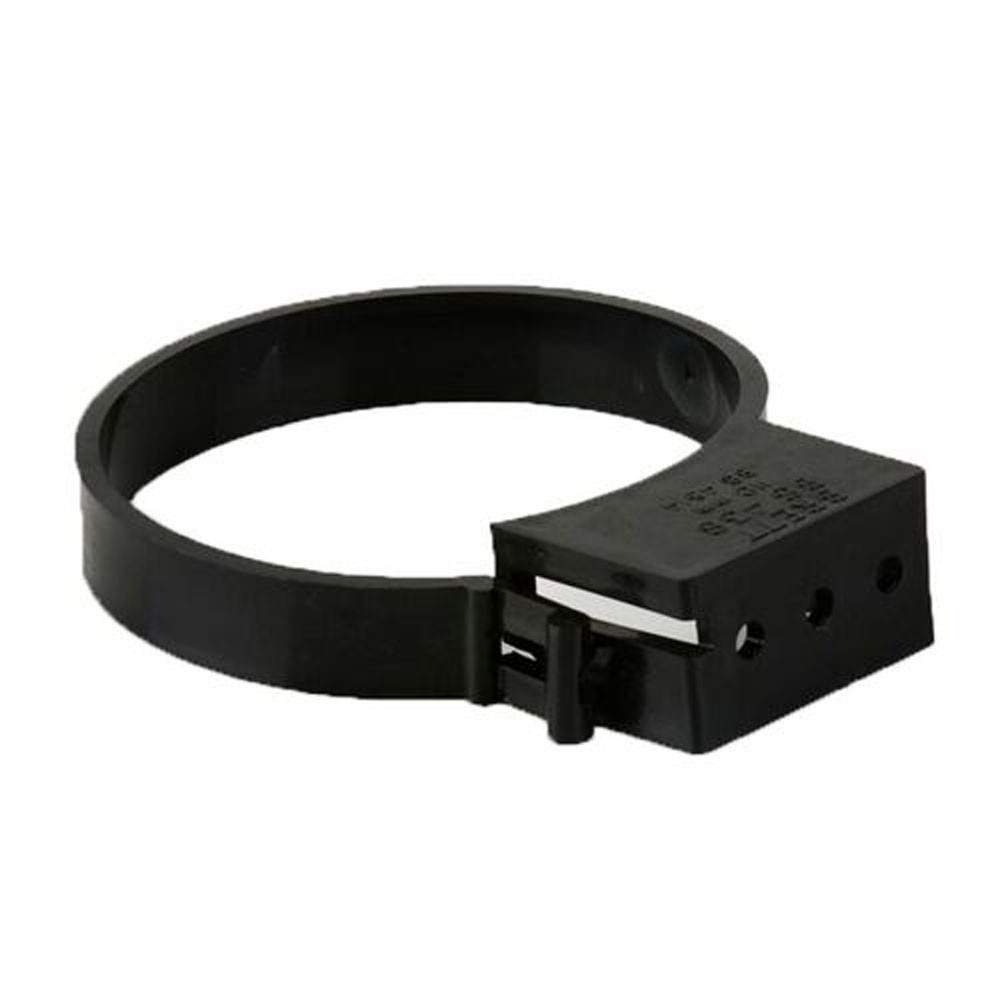 Brett Martin Plastic Single Fixing Push Fit Soil Pipe Bracket - 110mm