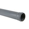 Brett Martin Plastic Single Socket End Push Fit Soil Pipe 160mm x 3000mm - Grey