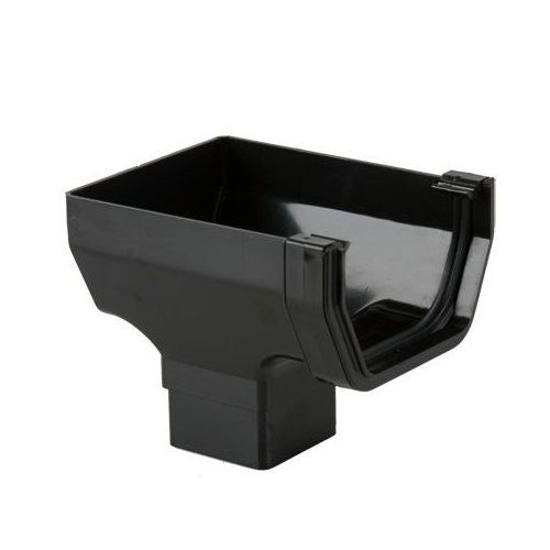 Brett Martin Plastic 114mm Squarestyle Gutter Stopend Outlet