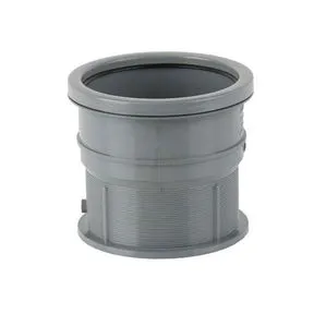 Brett Martin PVCu to Cast Iron and Salt Glaze Push Fit Soil Pipe Connector - 110mm