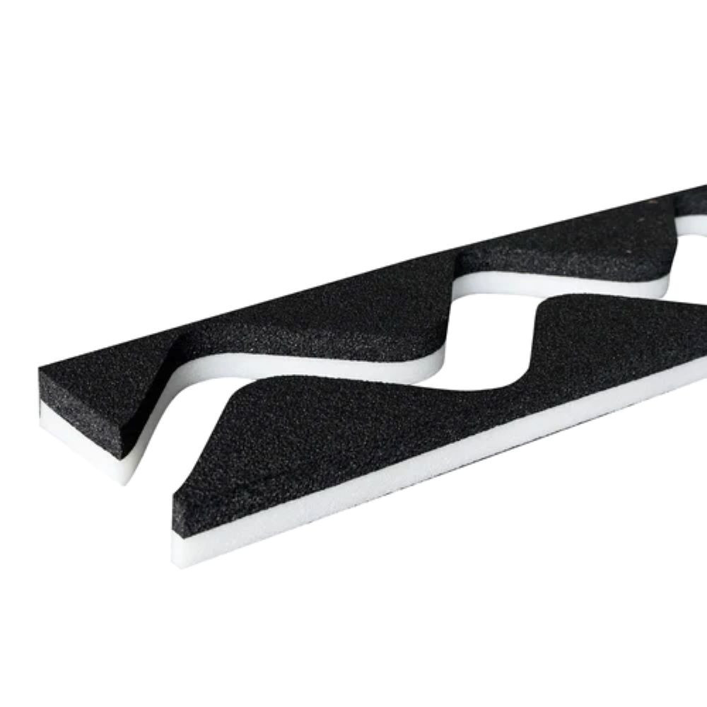 Briarwood Foam Eave Fillers for EUROSIX 6 inch Profile Fibre Cement Sheets (Sold in pairs)