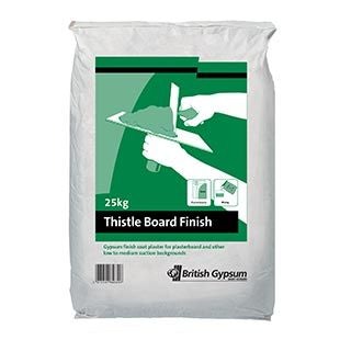 British Gypsum Thistle Board Finish Plaster 25kg