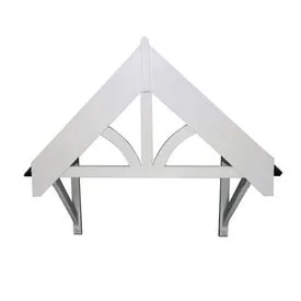 Britmet The Coneygree Curved W-Truss Apex Door Canopy Kit