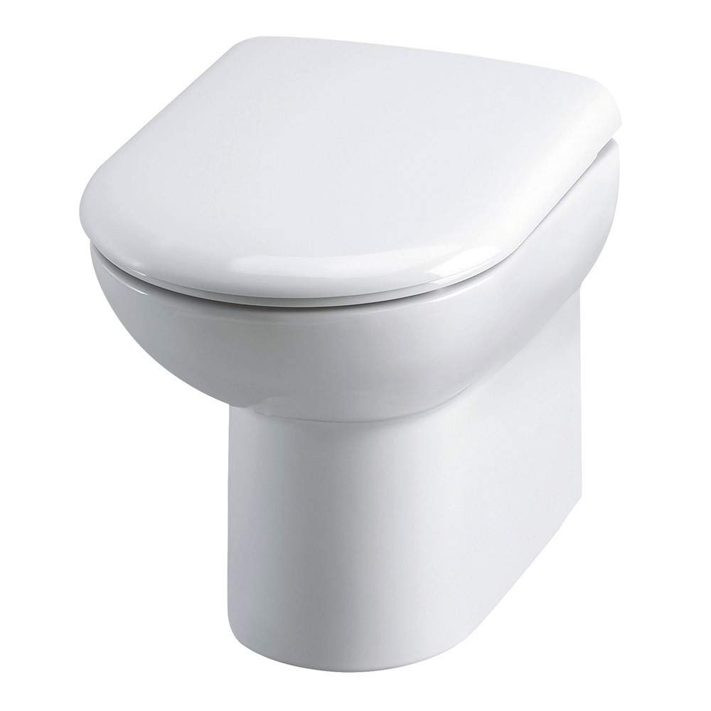 Nuie White Lawton Back To Wall Toilet Pan