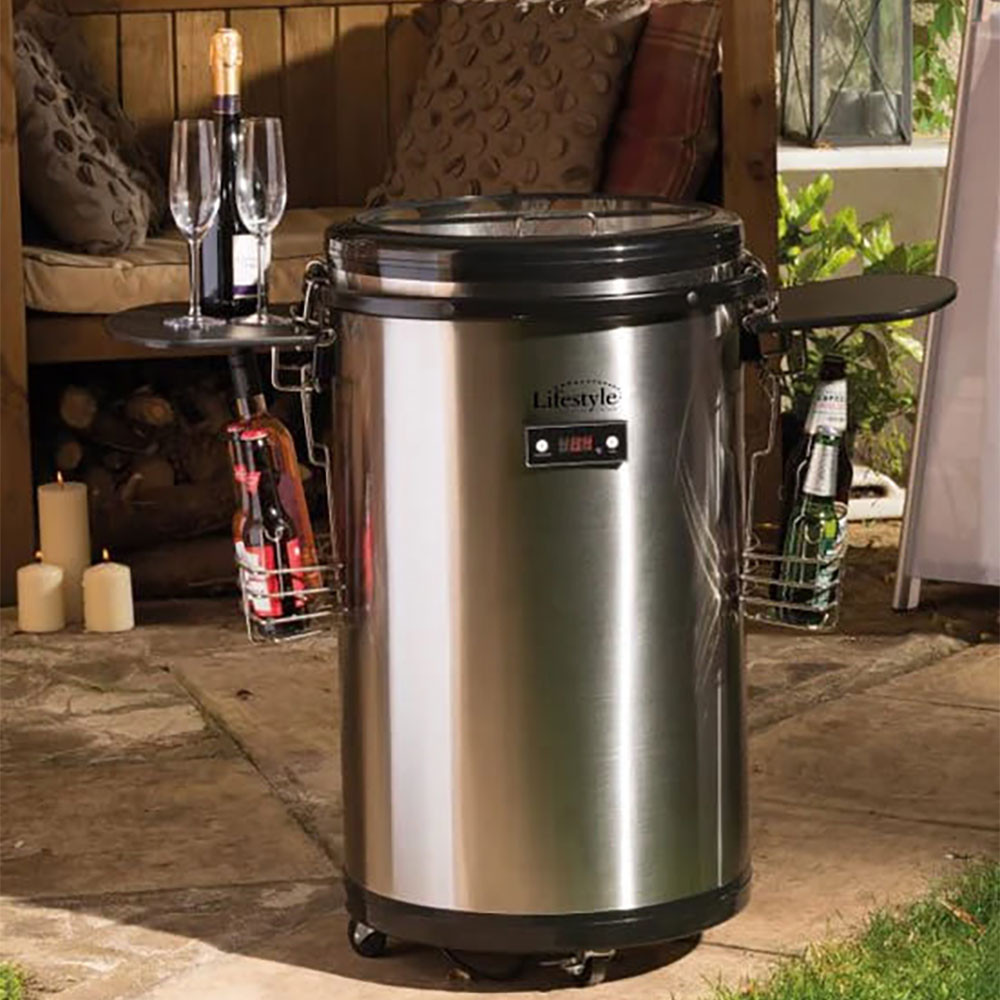 Lifestyle Stainless Steel Electric Party Cooler