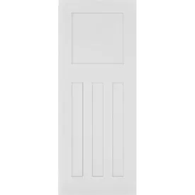 Deanta Cambridge Cottage White Primed Internal Door