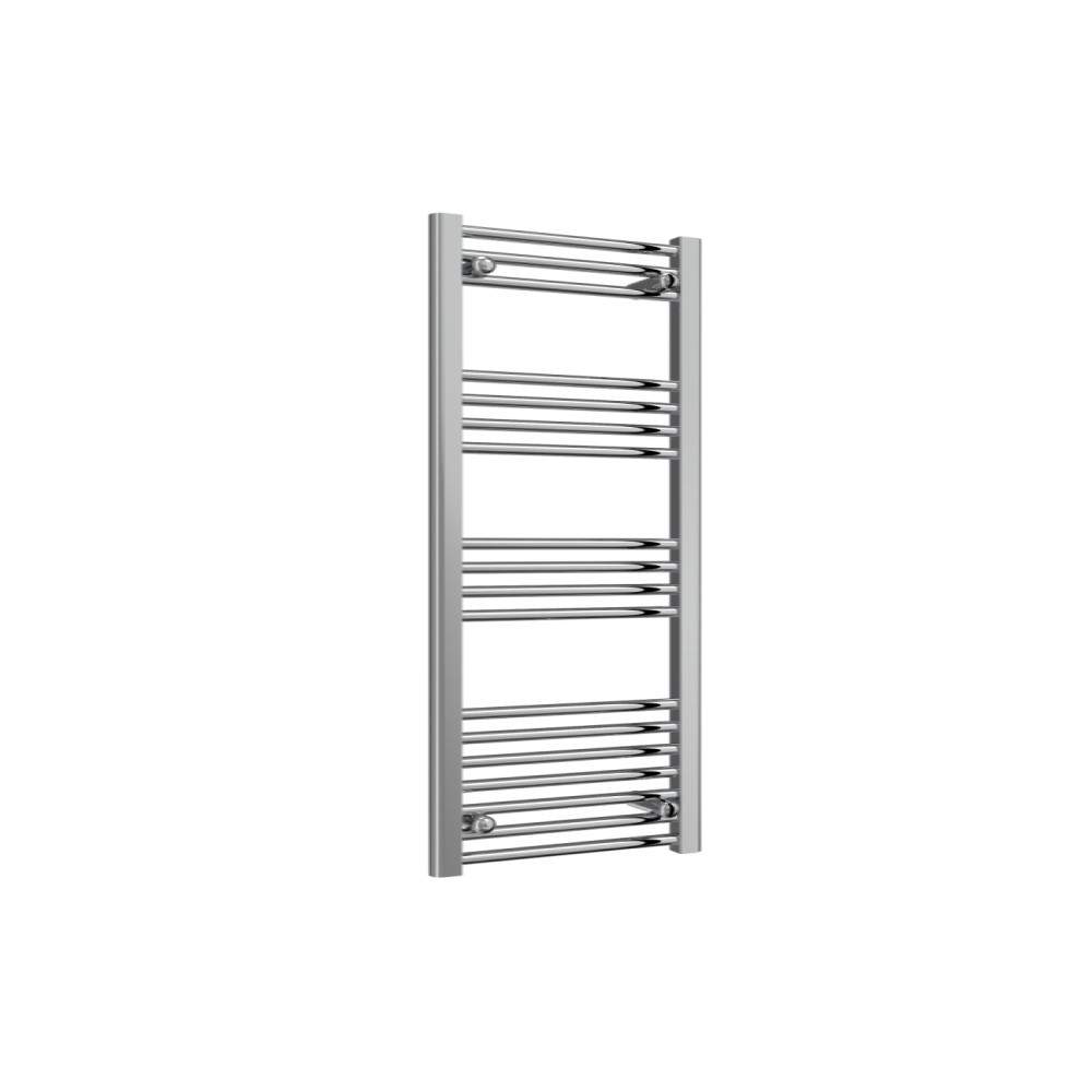 Capo Chrome 1200Mm X 400Mm Flat Towel Rail Steel