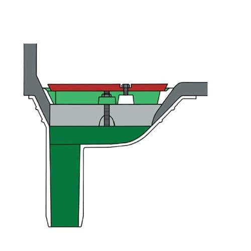 Caroflow Aluminium Roof Rainwater Balcony Outlet