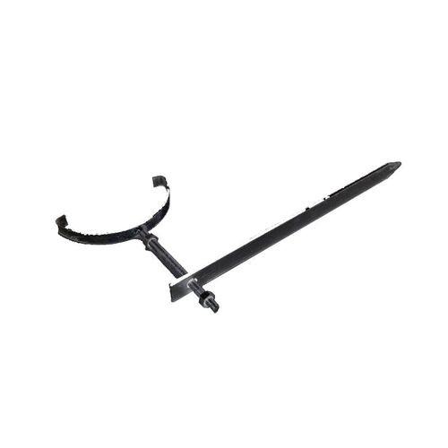 Cascade Cast Iron Roundstyle 112mm Rise & Fall Bracket - Black