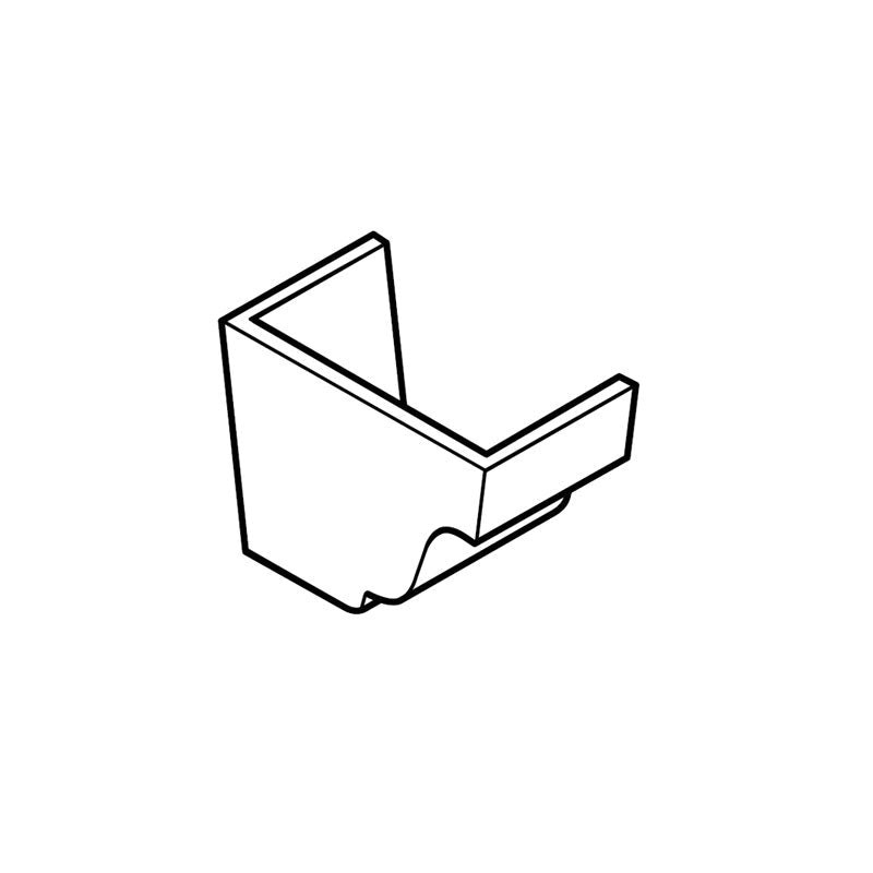 Alumasc Heritage Aluminium Moulded External Stop End