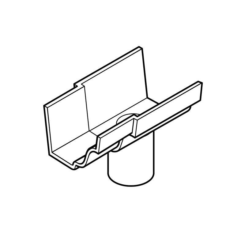 Alumasc Heritage Aluminium Moulded Running Outlet