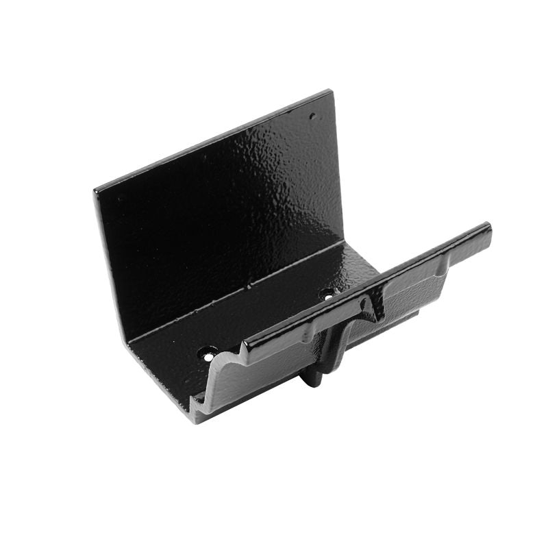 Cast Aluminium Guttering Moulded Gutter Joint Alumasc 150x100mm -Black