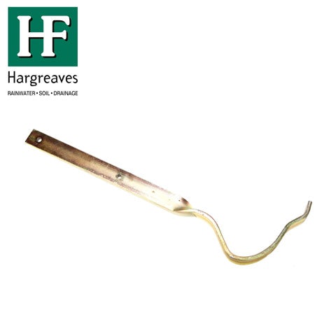 Cast Iron OG Guttering Side Fixing Rafter Bracket - 100mm Galvanised