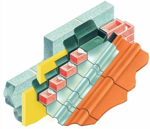 Catchment Tray RH 30dg - 450mm Long