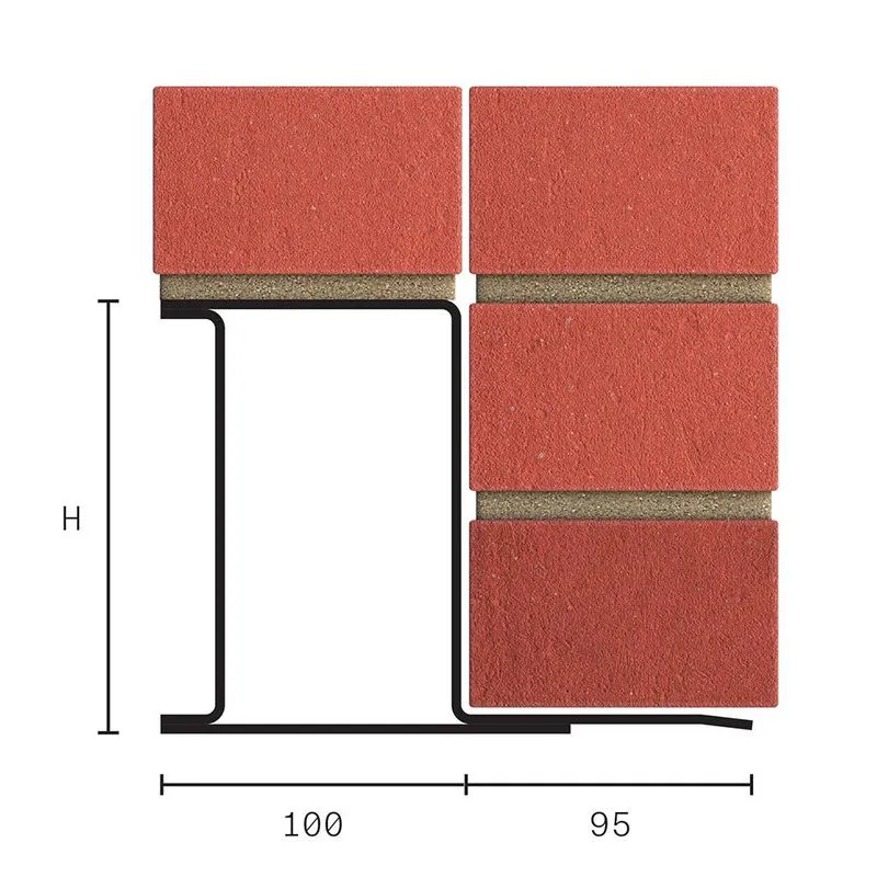 Catnic CN71A External Solid Wall Steel Lintel | Brick Superstore®