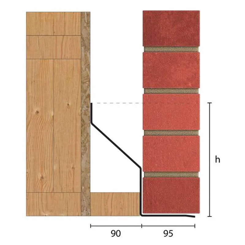 Catnic CTF9 Timber Frame Steel Lintel 90-105mm Cavity | Insulation ...