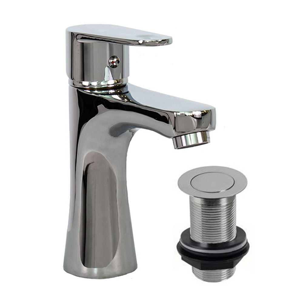Low Chrome Tap with Unslotted Waste