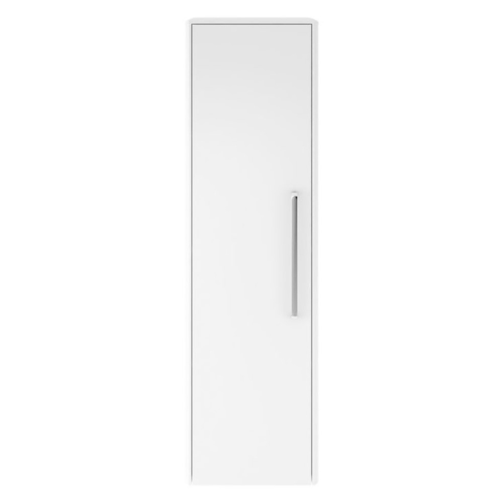 Hudson Reed Solar Pure White Wall Hung Tall Unit - 350mm