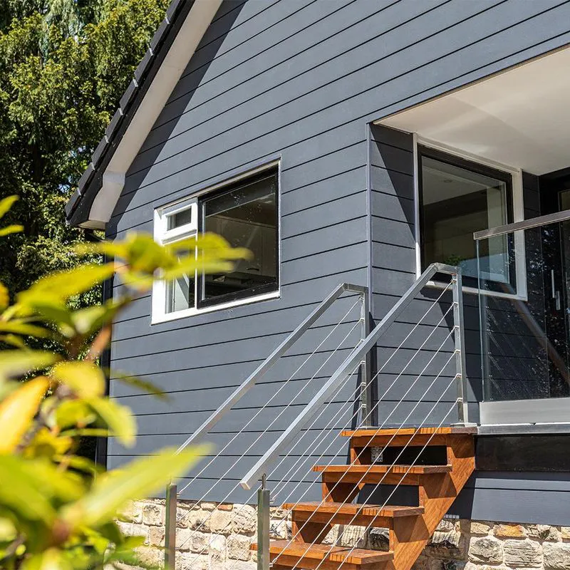 Cedral Click Smooth Weatherboard Cladding 3600mm x 186mm x 12mm - Slate ...
