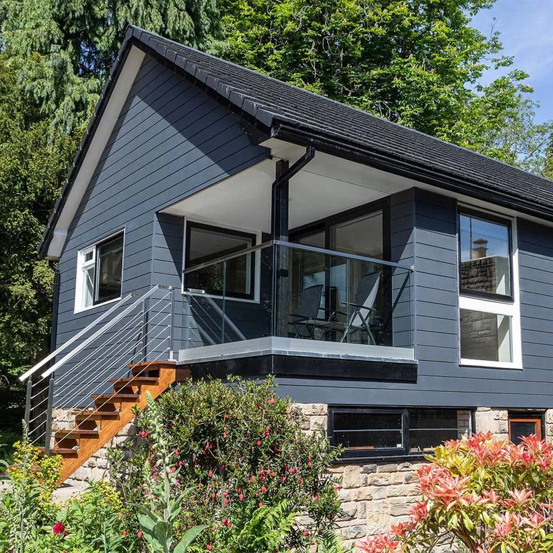 Cedral Click Smooth Weatherboard Cladding 3600mm x 186mm x 12mm - Slate ...