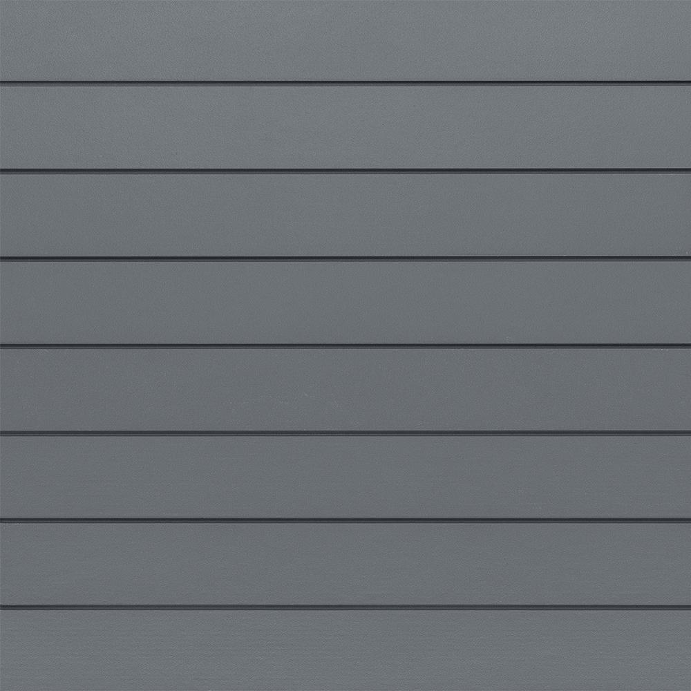 Cedral Click Smooth Weatherboard Cladding 3600mm x 186mm x 12mm - Steel Grey
