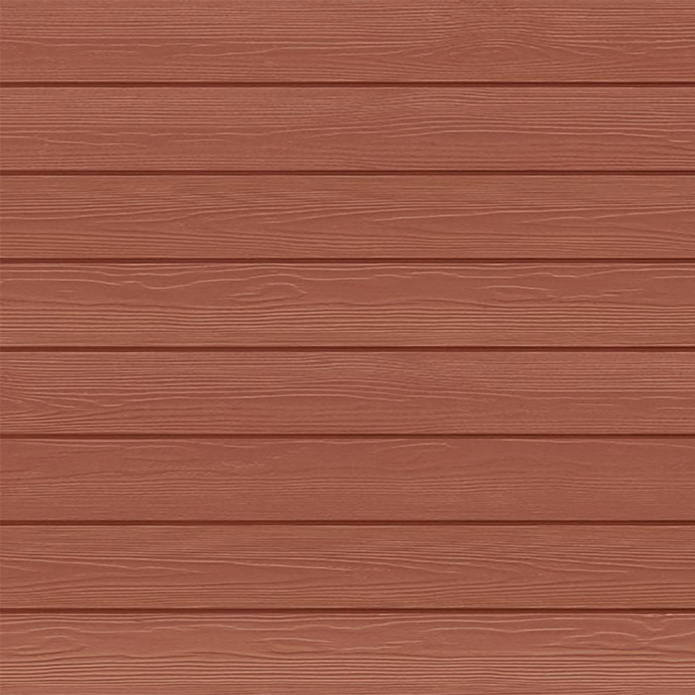 Cedral Click Wood Weatherboard Cladding 3600mm x 186mm x 12mm - Brick Red