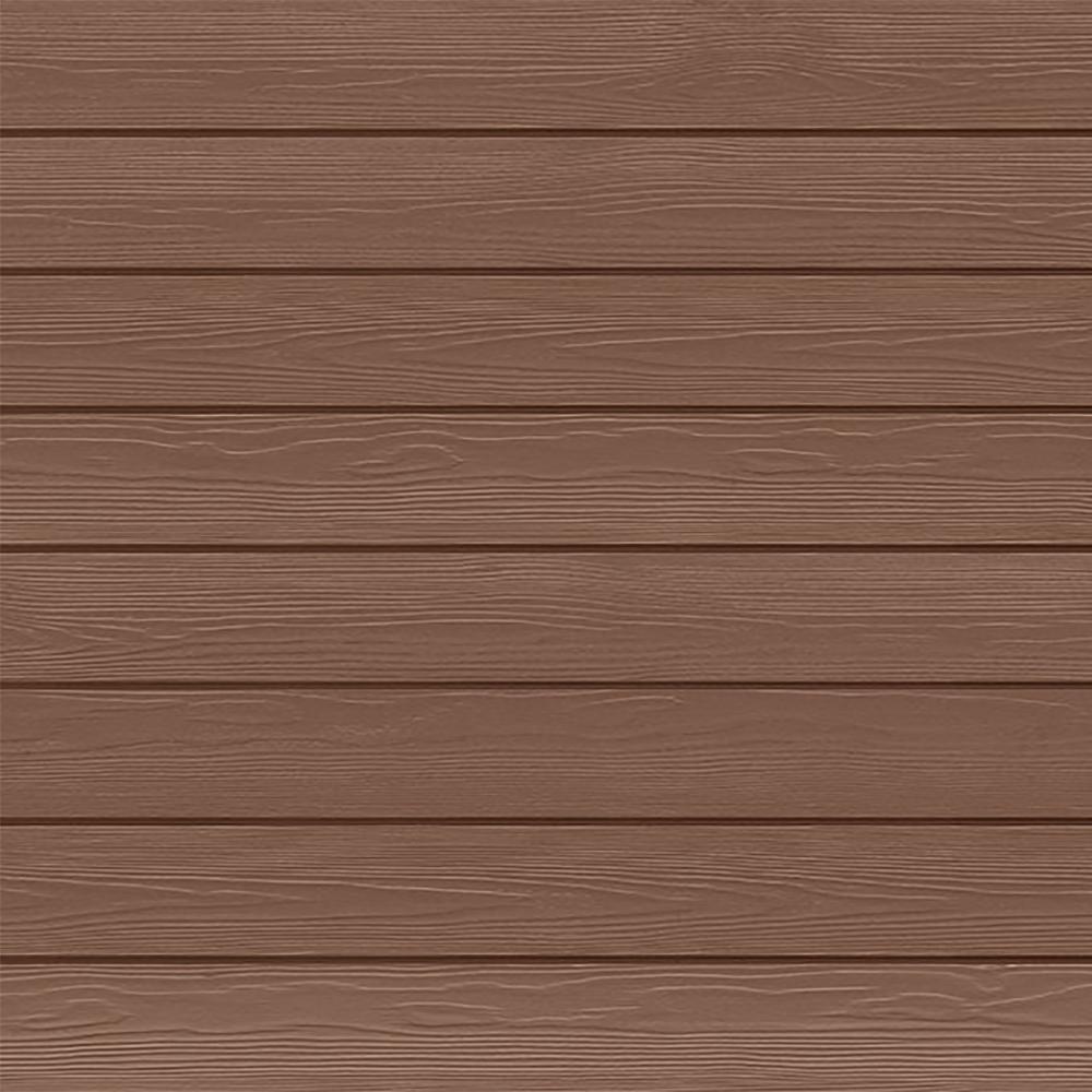 Cedral Click Wood Weatherboard Cladding 3600mm x 186mm x 12mm - Cocoa Brown