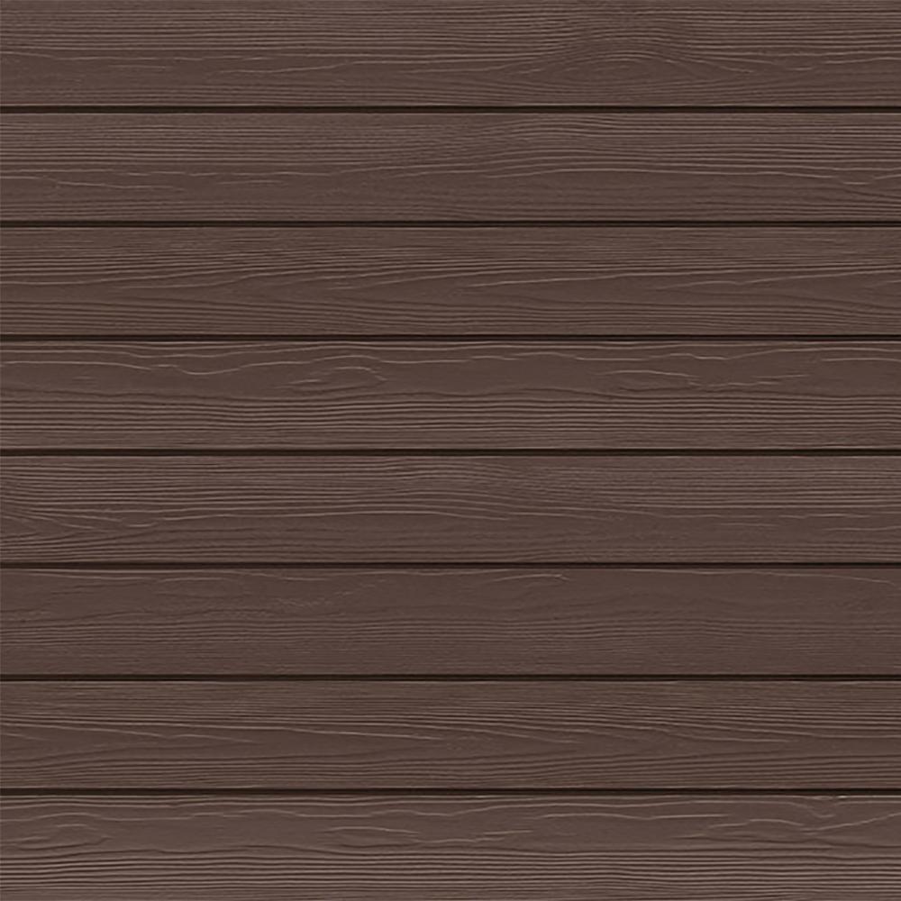 Cedral Click Wood Weatherboard Cladding 3600mm x 186mm x 12mm - Walnut Brown