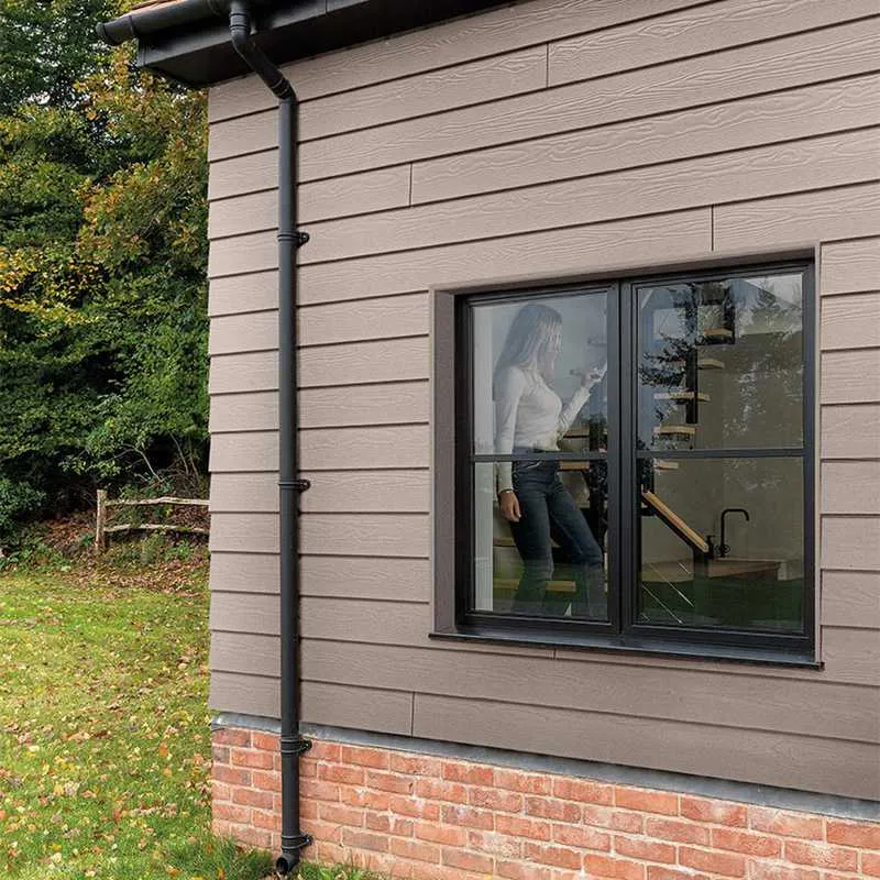 L Cladding Cedral Lap Wood Weatherboard Cladding 3600mm x 190mm x 10mm - Pebble ...