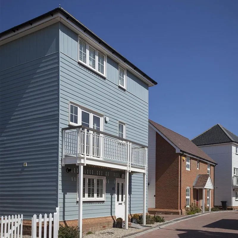 Cedral Lap 3000mm Aluminium Asymmetrical External Corner - Sky Blue ...