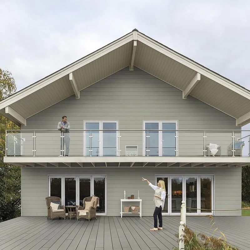 Resene Cladding Cedral Lap 3000mm Aluminium Asymmetrical External Corner - Tea Green ...
