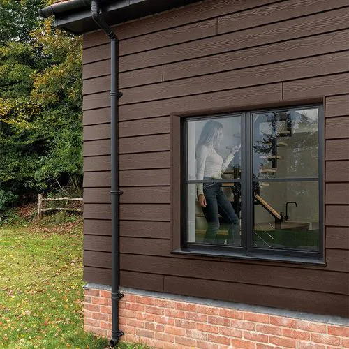 Walnut Timber Cladding Cedral Lap Wood Weatherboard Cladding 3600mm x 190mm x 10mm - Walnut ...