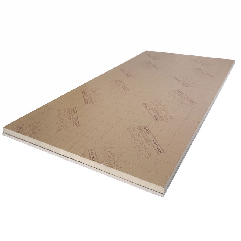 Celotex 77.5mm Insulated Plasterboard PL4065 1.2m x 2.4m