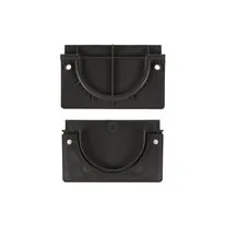 Channel Drain Block/Pave Slot Plastic End Cap B125 Weight Class - Pack of 10