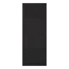 LPD Chelsea 4 Panel Black Primed Internal Door