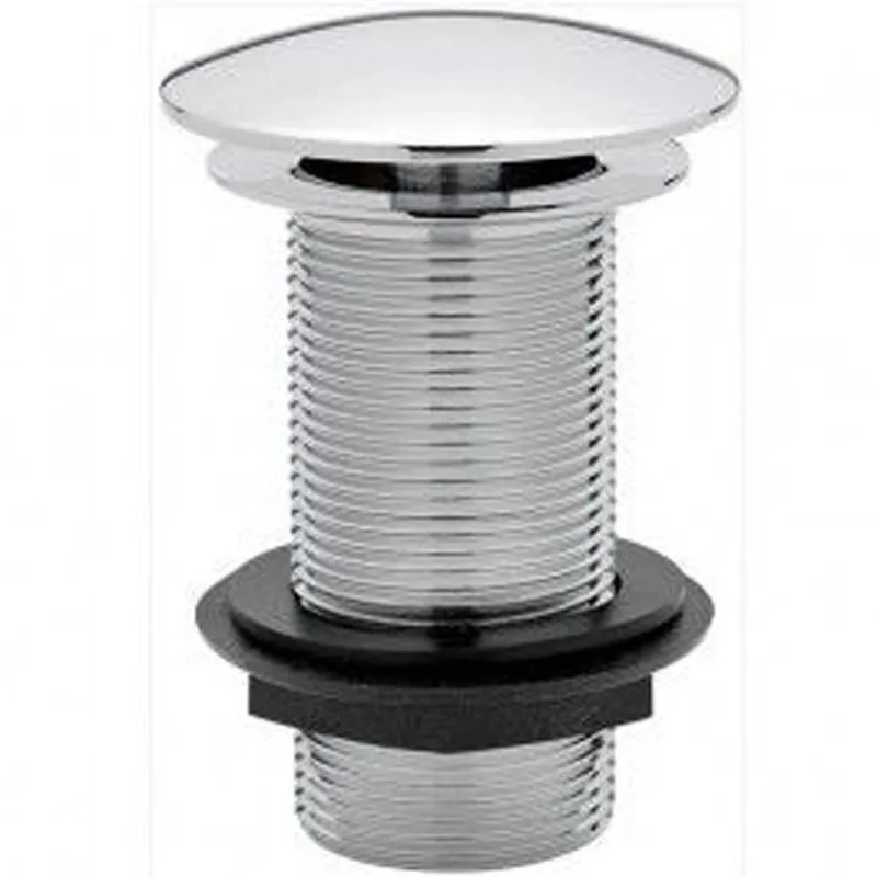 Chrome finish Freeflow Unslotted Basin Waste Set and Plug | clickbasin®