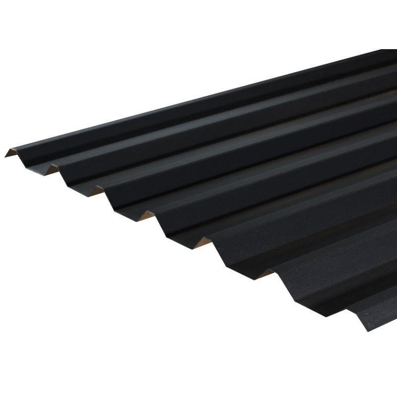 Metal Roof Sheet (34/1000 Box Profile) PVC Plastisol Coated 0.7mm Slate Blue