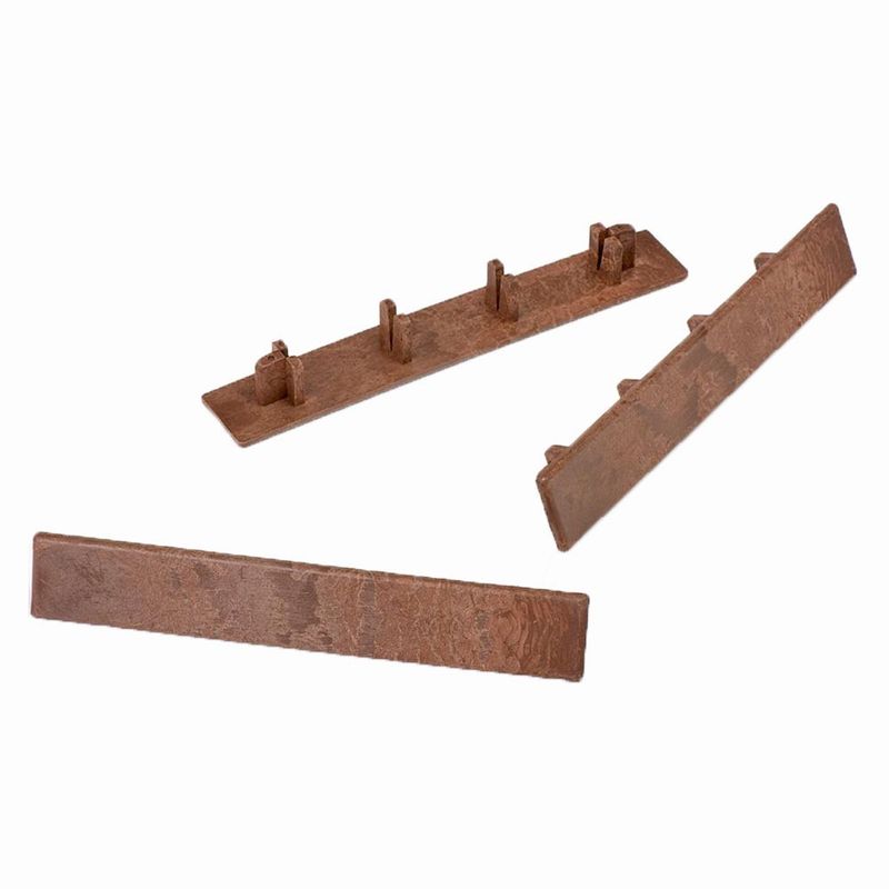Cladco Hollow Composite Decking End Cap Cover Coffee Brown Roofing Superstore®