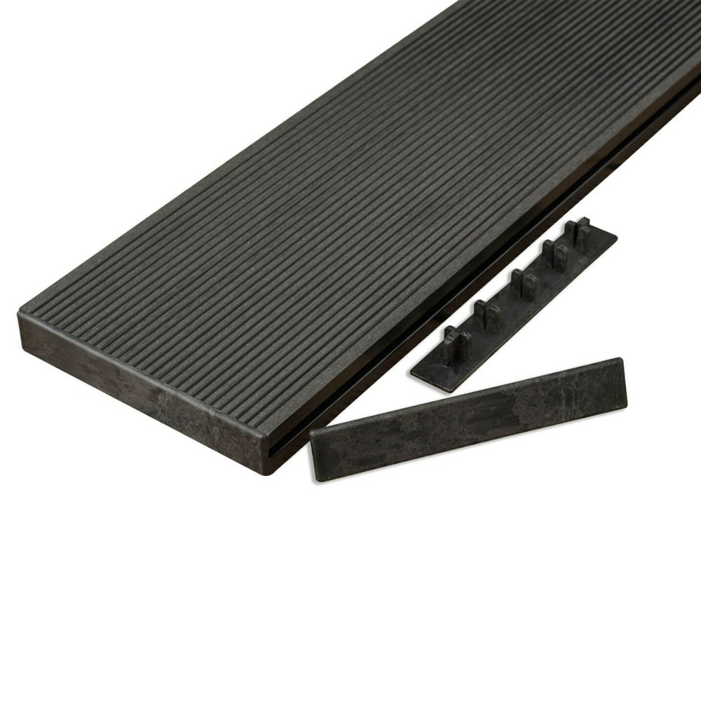 cladco_hollow_composite_decking_end_cap_cover_charcoal