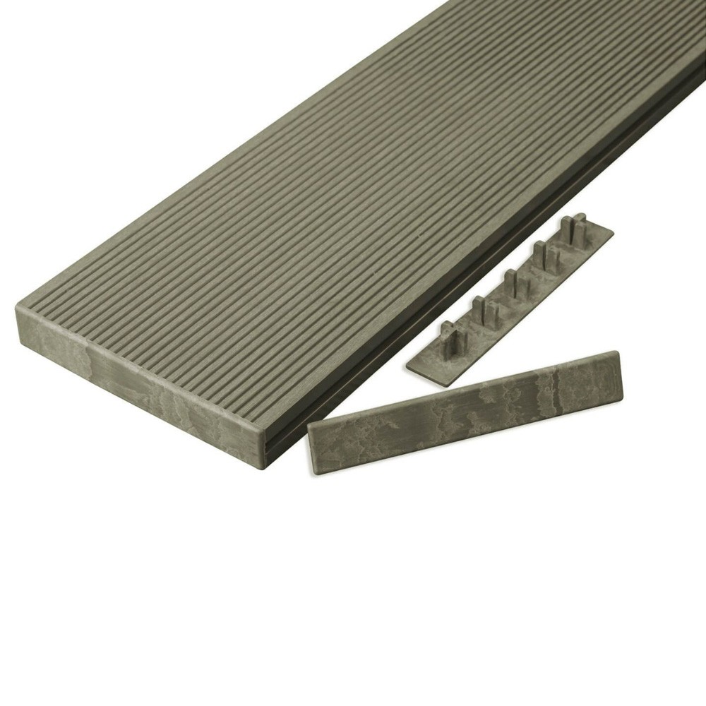 Cladco Hollow Composite Decking End Cap Cover Olive Green Tile Superstore®