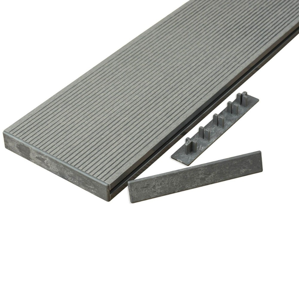 cladco_hollow_composite_decking_end_cap_cover_stone_grey