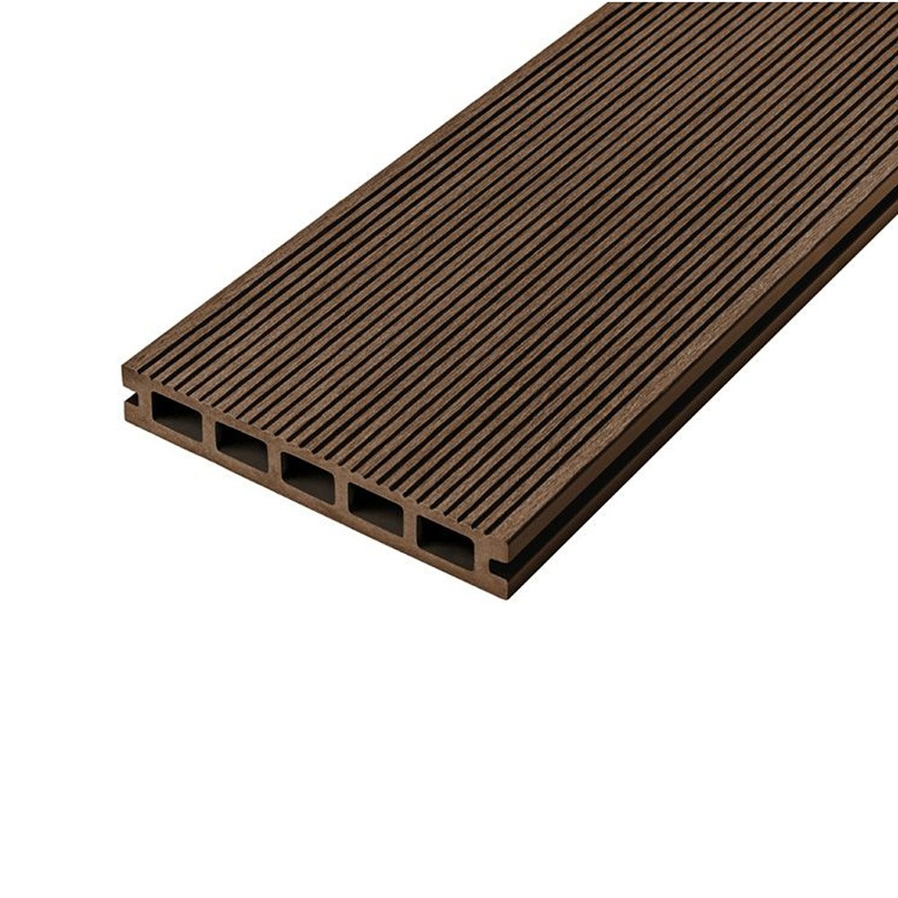 cladco_woodgrain_hollow_composite_decking_board_2.4m_coffee_brown_secondary