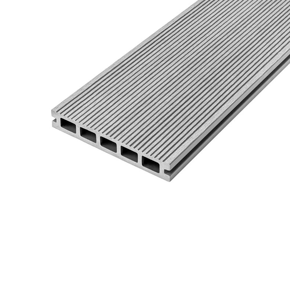 cladco_woodgrain_hollow_composite_decking_board_2.4m_light_grey_secondary_2