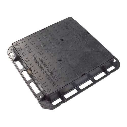 Clark Drain Cast Iron Manhole Cover & Frame 150mm - D400